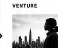 Entrepreneur overlooking an African city.